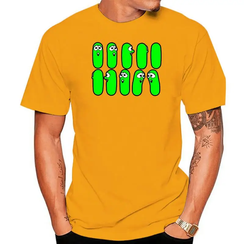 

Men's Veggie Tales Lord Of The Beans Cucumbers Short Sleeves Tee Shirt