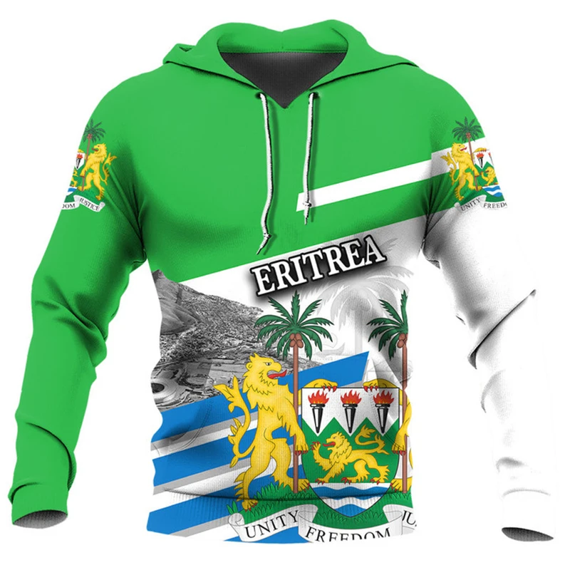 Мужская толстовка с капюшоном и длинным рукавом 3D-принтом