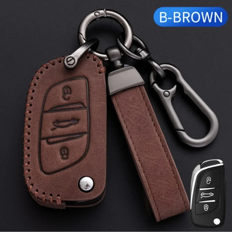 Модный автомобильный флип-чехол для ключей Citroen C1 C2 C3 C4 C5 XSARA PICA Peugeot 306 407 807 DS DS3 DS4 DS5