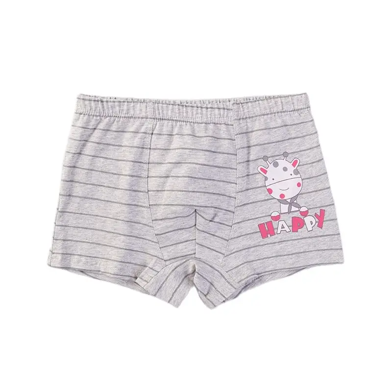 1 Piece Children's Boxer Underpants Cozy Pure Cotton Boys Panties Middle Small Children Panty Big Childrens Underwear Boy Shorts