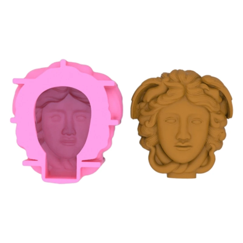 

634C Head Decoration Mold 3D Resin Epoxy Mould DIY Craft Soap Molds Home Decor