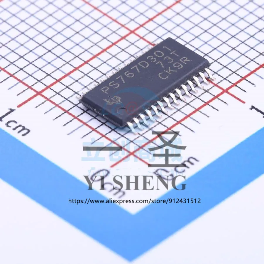

2pcs/Lot TPS767D301PWPR TI HTSSOP-28