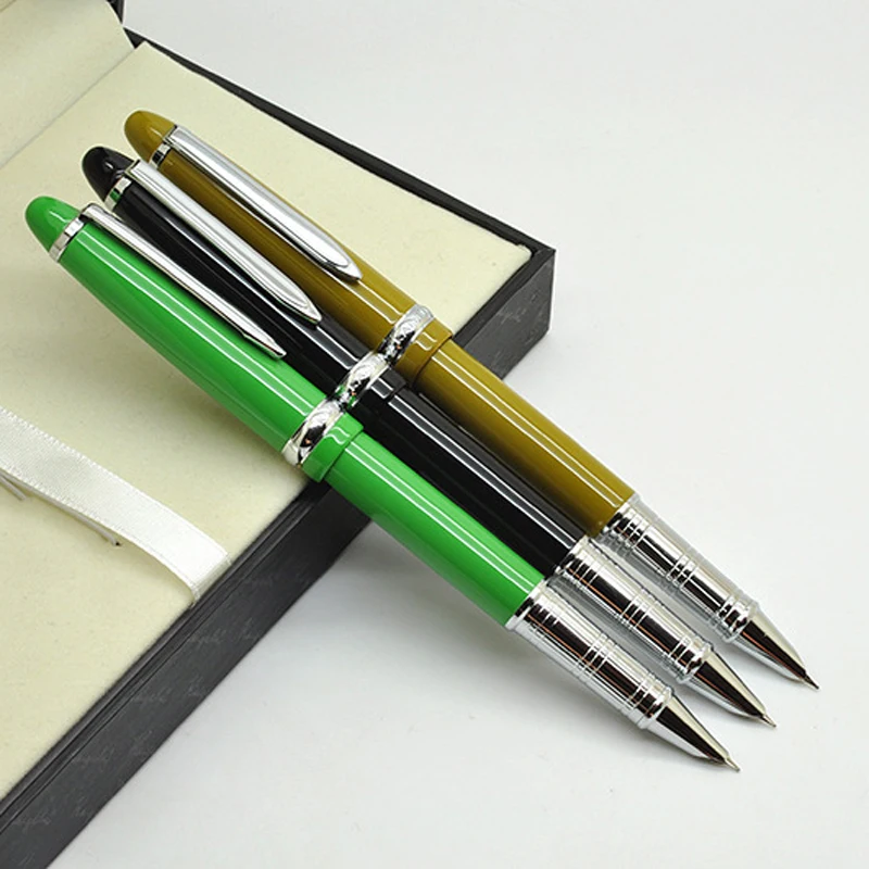 

MMS KAIGELU 369 Fountain Iridium Sign Pen Classic Style Silver Clip Extra Fine Nib Writing Fashion Business Gift For Student