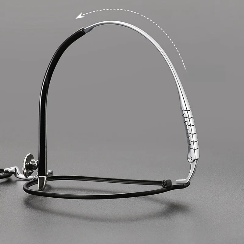 Новая сверхлегкая титановая оправа для очков деловая мужская и женская