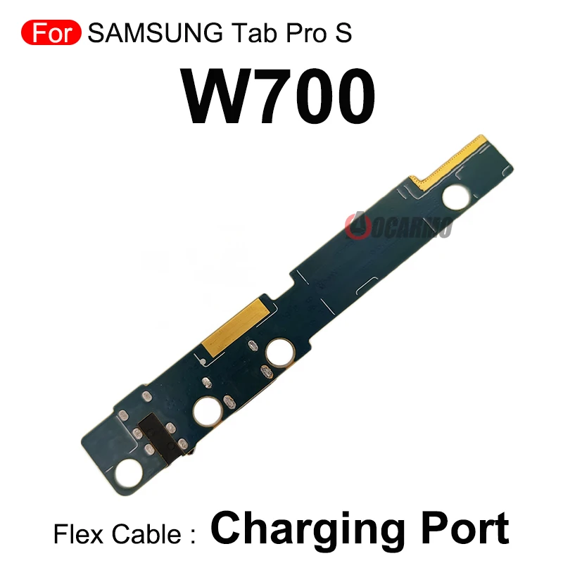 Для Samsung Galaxy Tab Pro s W700 Разъем ЖК-экрана Материнская плата Гибкий кабель USB-порт для