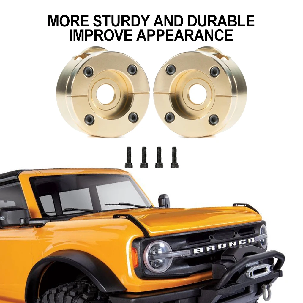 

1 10 Brass Heavy Duty Counterweight For Traxxas Trx4 RC Car Part RC Car Accessories Replacement Parts RC Upgrade Part Golden