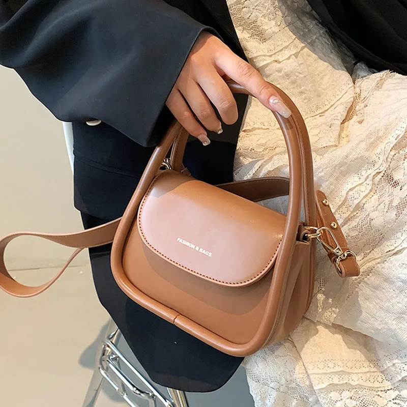 

Vintage Mini Women's Tote Bag High Quality Leather Crossbody Bags 2022 The Latest Fashion Shoulder Bag Lady Handbags And Purses