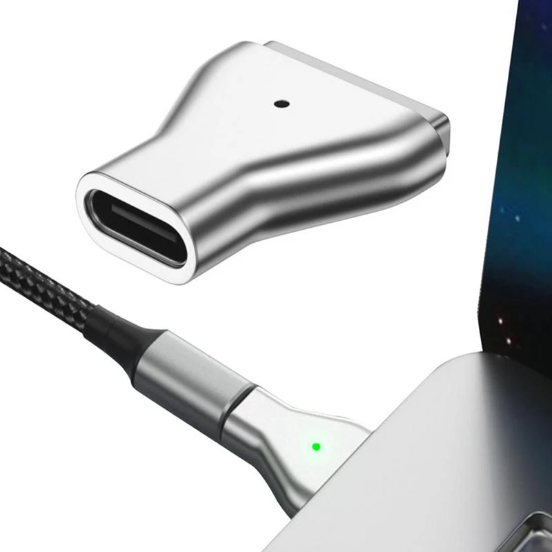 

For Pro Laptop Charging Adapter USB C To Magsafe 2 Magnetic PD Fast Charging Adapter