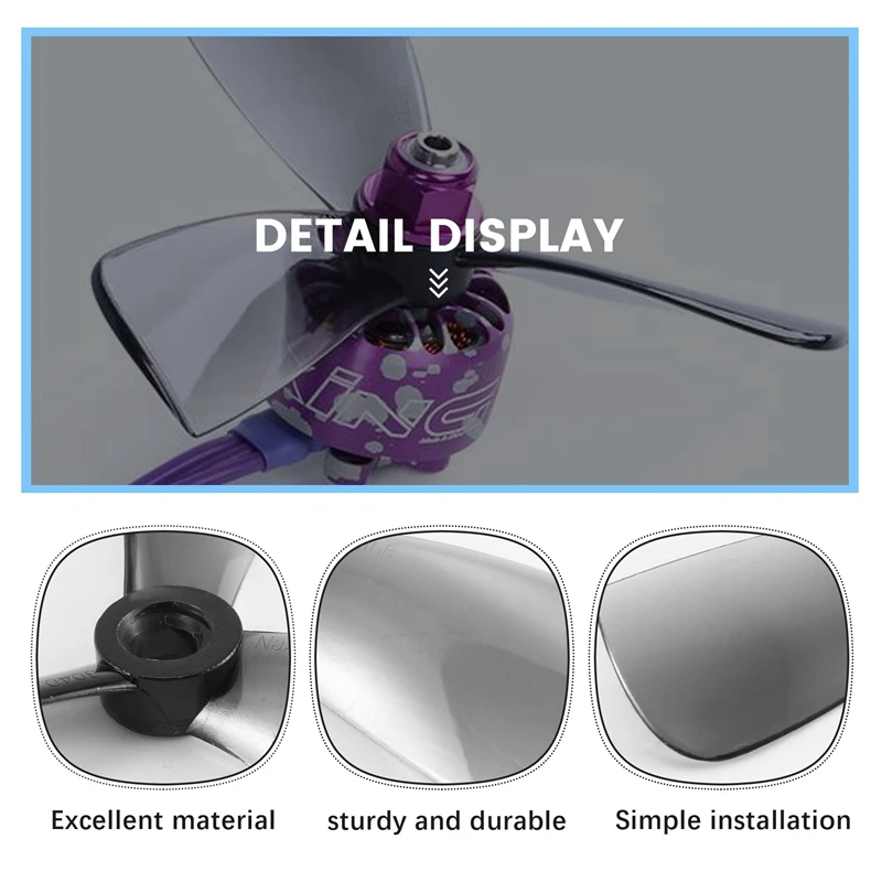 2 пары для Nazgul Cine 3040 3-лопастной пропеллер Banshee/Shambbee Cinewhoop FPV Racing Drone