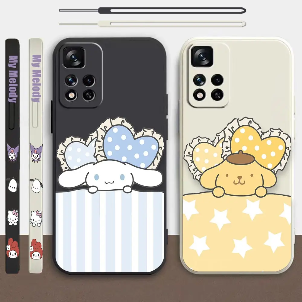 

Cinnamoroll Sanrio My Melody Anime Case For Redmi Note 11 11T 11S 10 10T 10S 9 9T 9S 8 7 7S 6 5 4 4X Pro Max Lite 4G 5G Cover