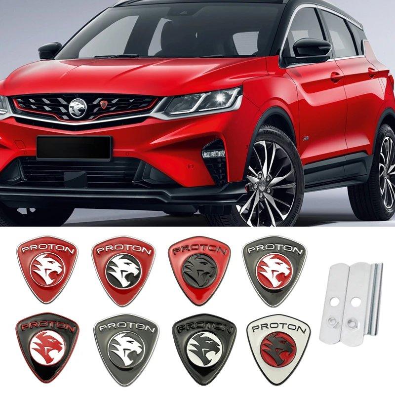 

Металлическая Наклейка на переднюю решетку автомобиля, эмблема для Proton X70 X50, автомобильный внешний значок, наклейка, аксессуары