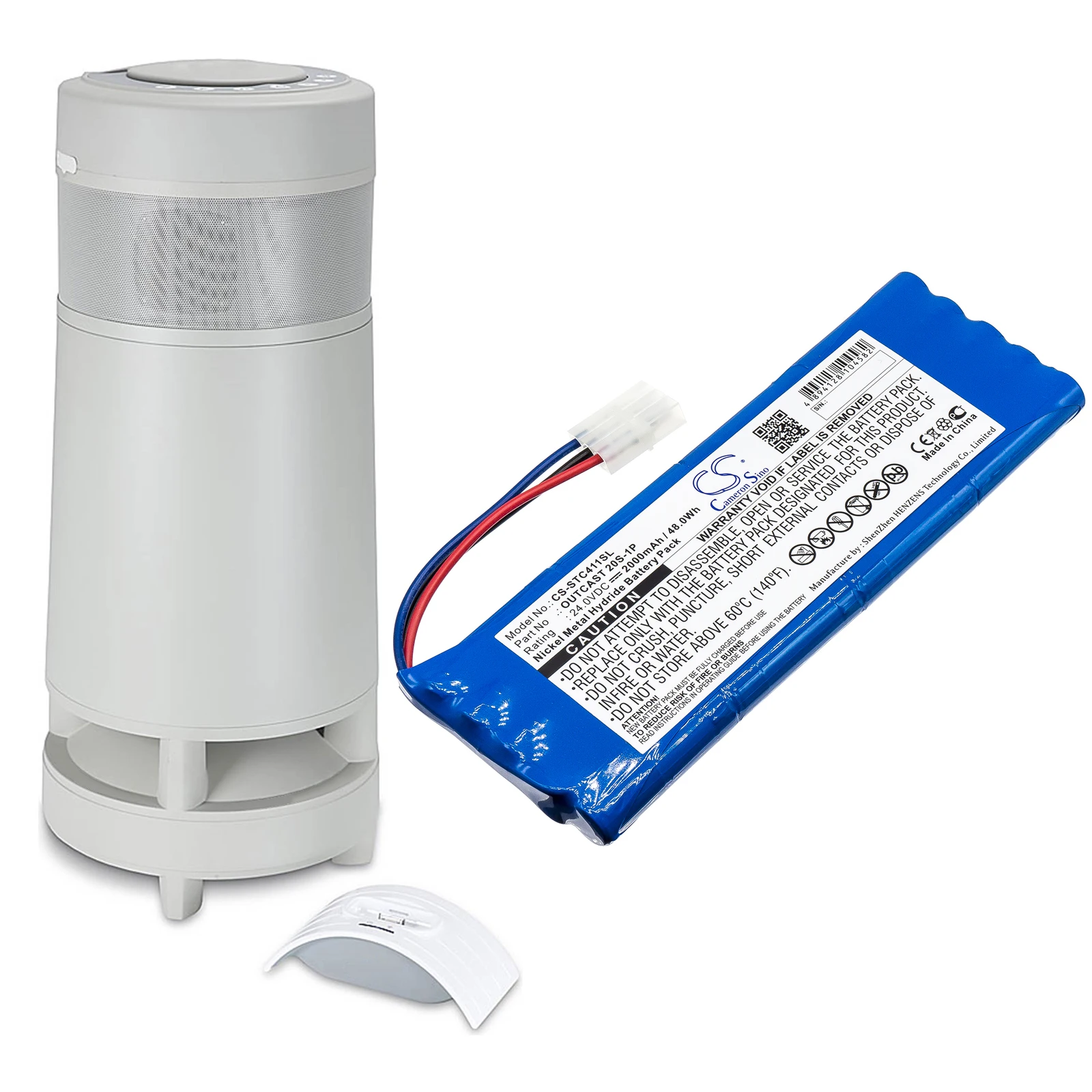

CS 2000mAh Battery For ICO411a ICO410 ICO411a-4N ICO410-4n
