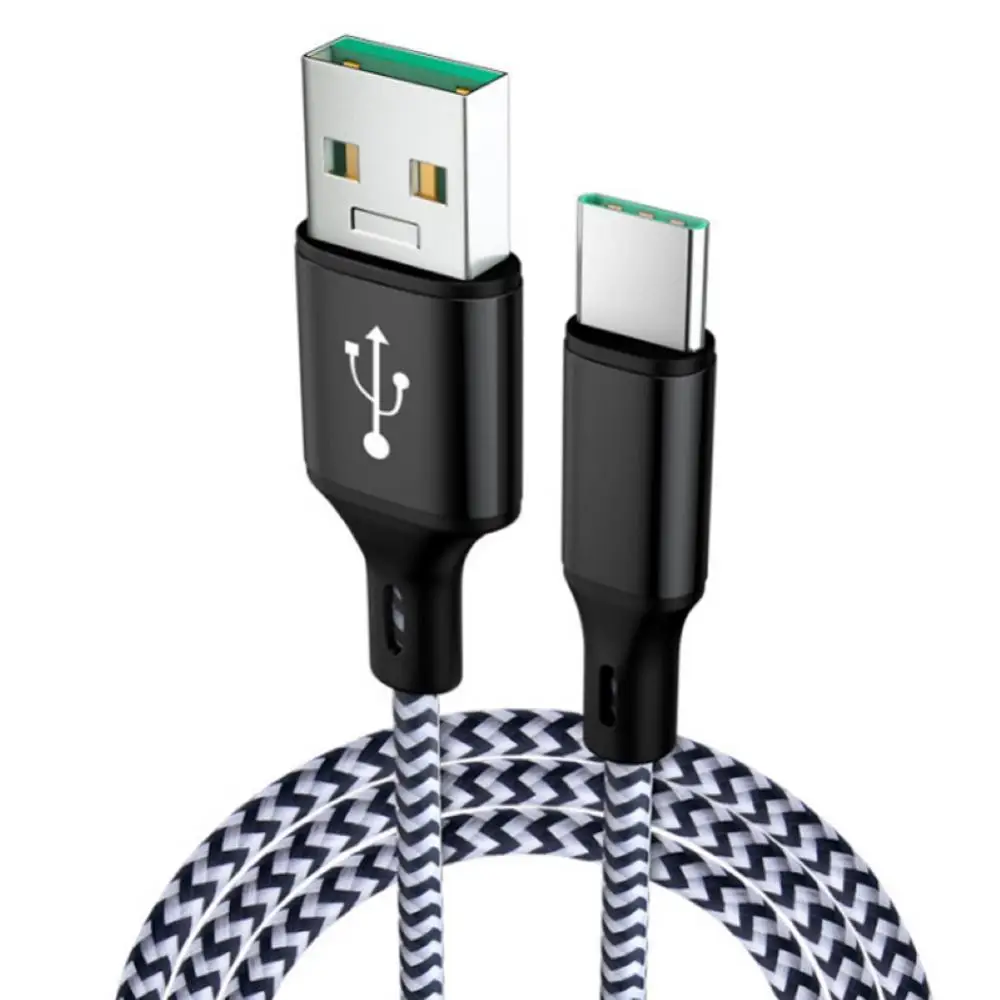 

Кабель USB C длиной 10 футов, кабель USB Type-C 5A E Mark 100 Вт PD для быстрой зарядки, нейлоновый плетеный шнур для MacBook Pro iPad Samsung ноутбука