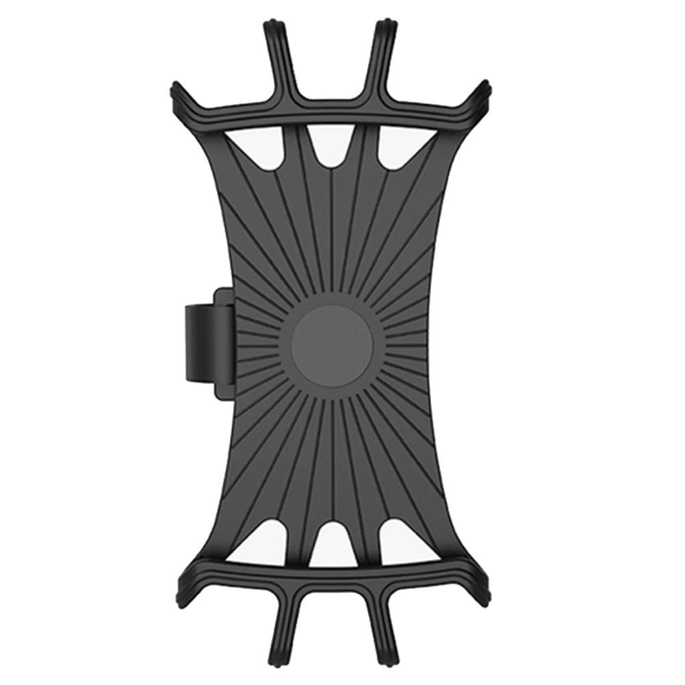bike phone holder mount black 360 rotation flexible bicycle motorcycle baby stroller silicone stand support for smartphone free global shipping