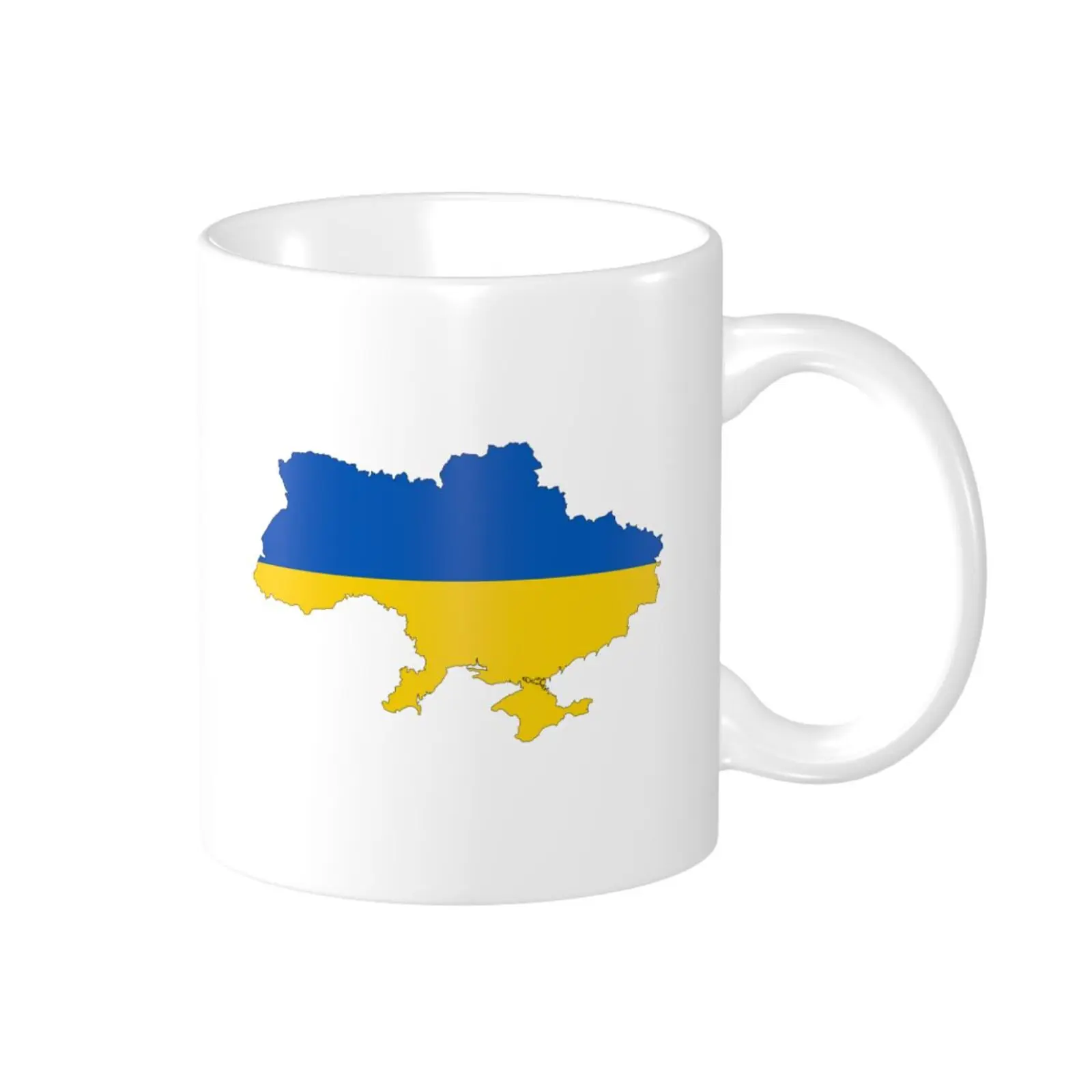 Украинский значок уникальная керамическая кружка для белого кофе чайная чашка