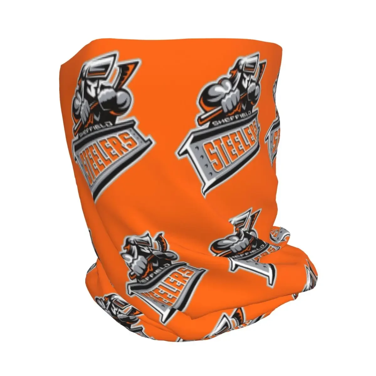 Фото Бандана-маска для шеи Sheffield Steelers, многофункциональный велосипедный шарф, шапка-бини для мужчин и женщин, ветрозащитная №2