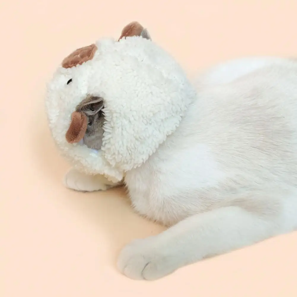 Дышащая искусственная плюшевая кожа в форме альпаки женский костюм для собаки