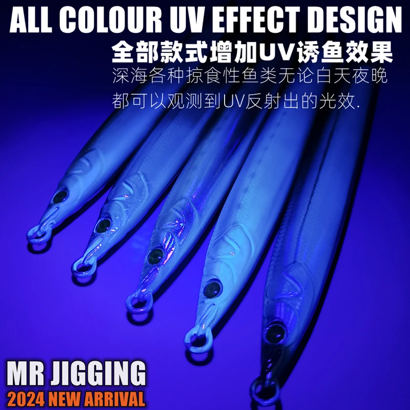 Mr JigginG Deep Sea Biomimetic Sandlance Metal Jig 120 г 150 г 200 г 250 г 300 г 400 г испанская скумбрия приманка Katsuo рыболовная ложка (art.: 3920cd210838b) - 3920cd210838b