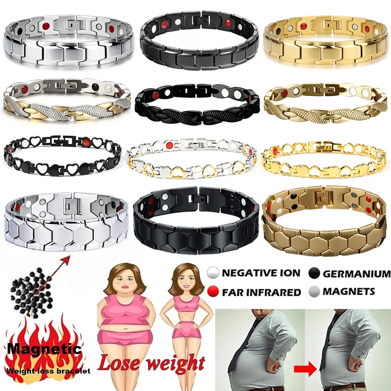 

24 Styles Weight Loss Dragon Energy Magnets Jewelry Slimming Bangle Bracelets Twisted Magnetic Power Therapy Bracelet Healthcare