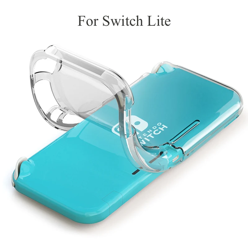 Новый прозрачный чехол из ТПУ для Nintendo Switch Lite, оболочка для Nintendo Switch Lite, оптовая продажа