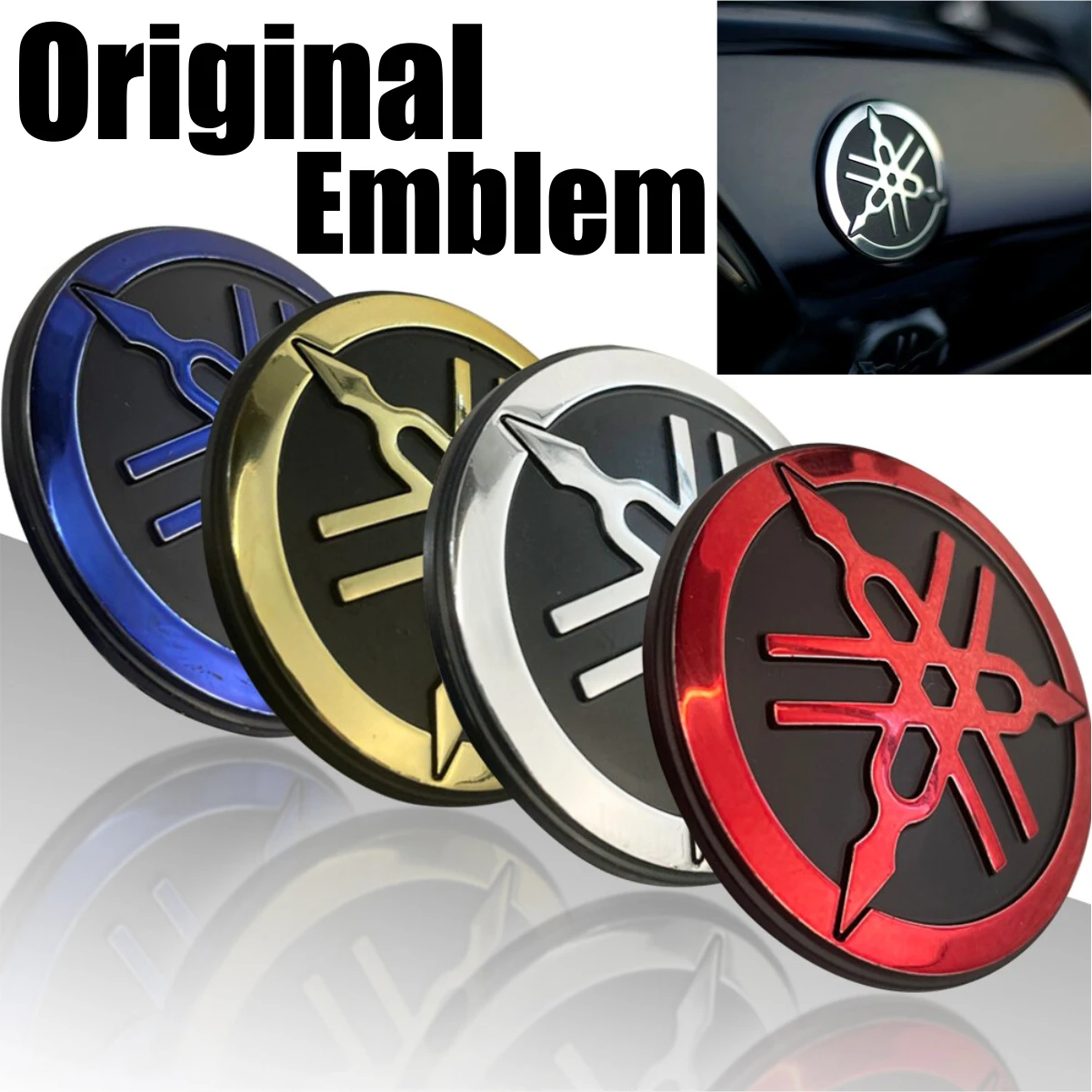 Оригинальная 3d-наклейка на бак мотоцикла Yamaha Tmax Nmax Xmax Yzf R1 R3 R6 R15 Tracer Fz1 Fz6 Fz8 Raptor -