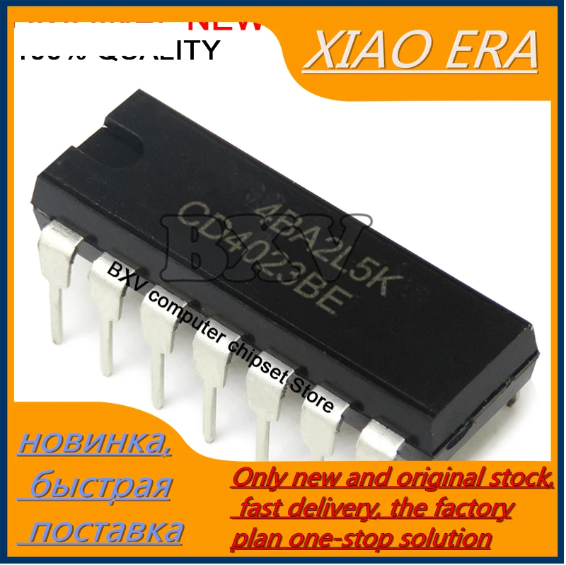 

20 шт. CD4023BE DIP-14 CD4023 DIP cd4023сердцебиения DIP-14 IC