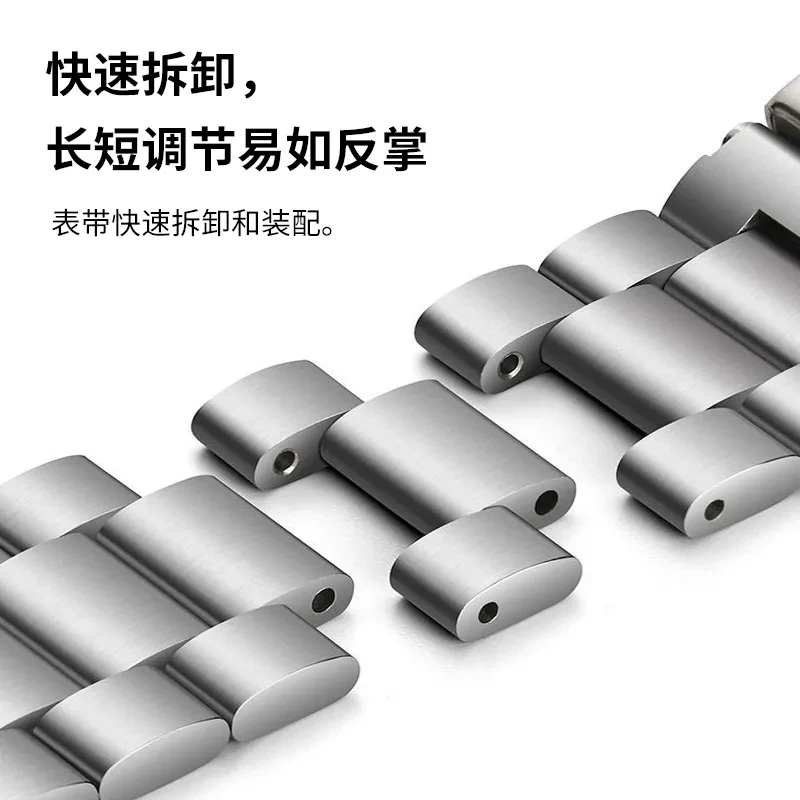 22mm Strap for Huawei Watch 4/ 4Pro Stainless Steel Watchband for Huawei GT3 46mm GT Runner GT2 pro Watch3/3Pro Replace Bracelet