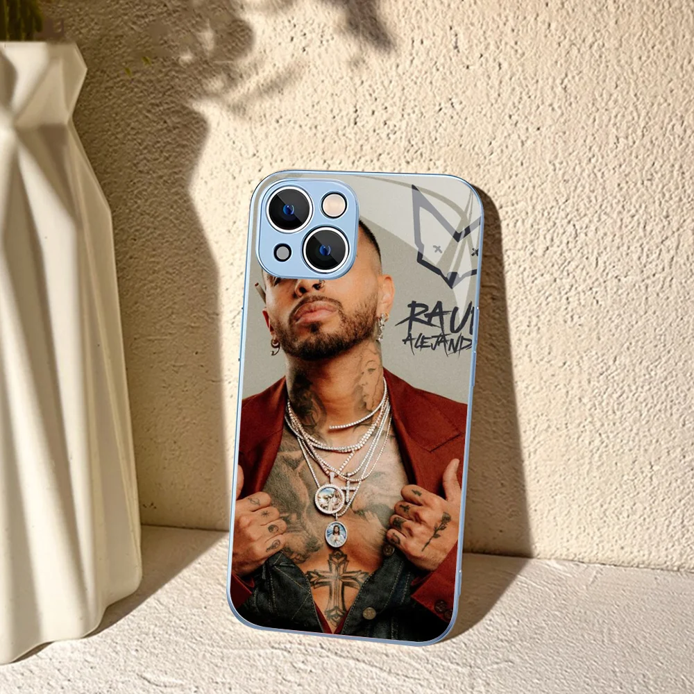 R-Rauw A-Alejandr для iPhone 14 13 12 Mini 11 Pro XS Max X XR Plus чехол из закаленного стекла