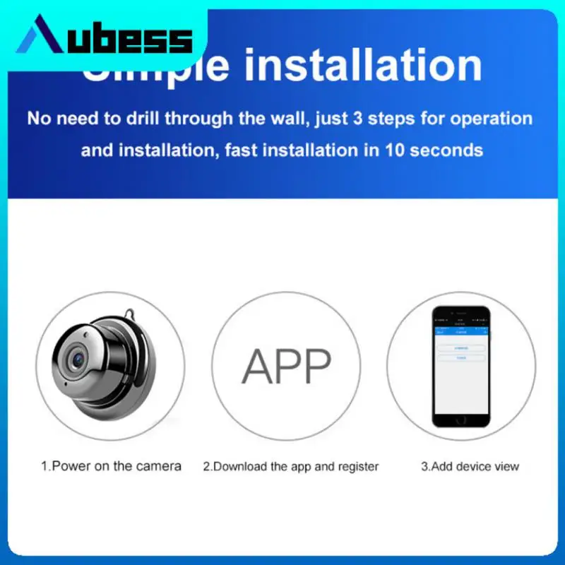 

Ip-камера видеонаблюдения V380 с функцией ночного видения и Wi-Fi