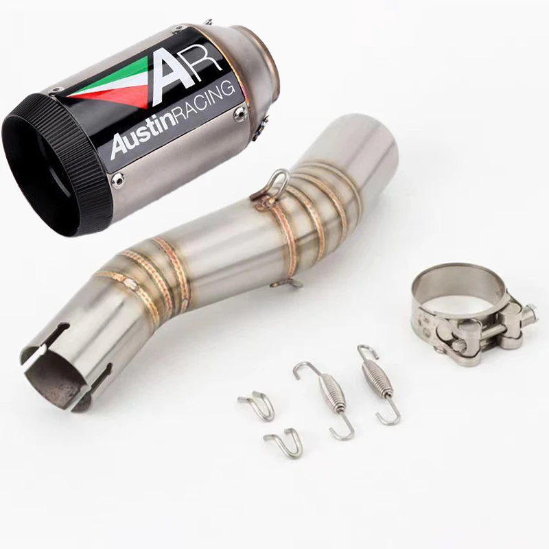 

Выхлопная труба мотоцикла подходит для Honda CBR250RR с 2017-2020 2021 2022, комплект модификации среднего и заднего секции