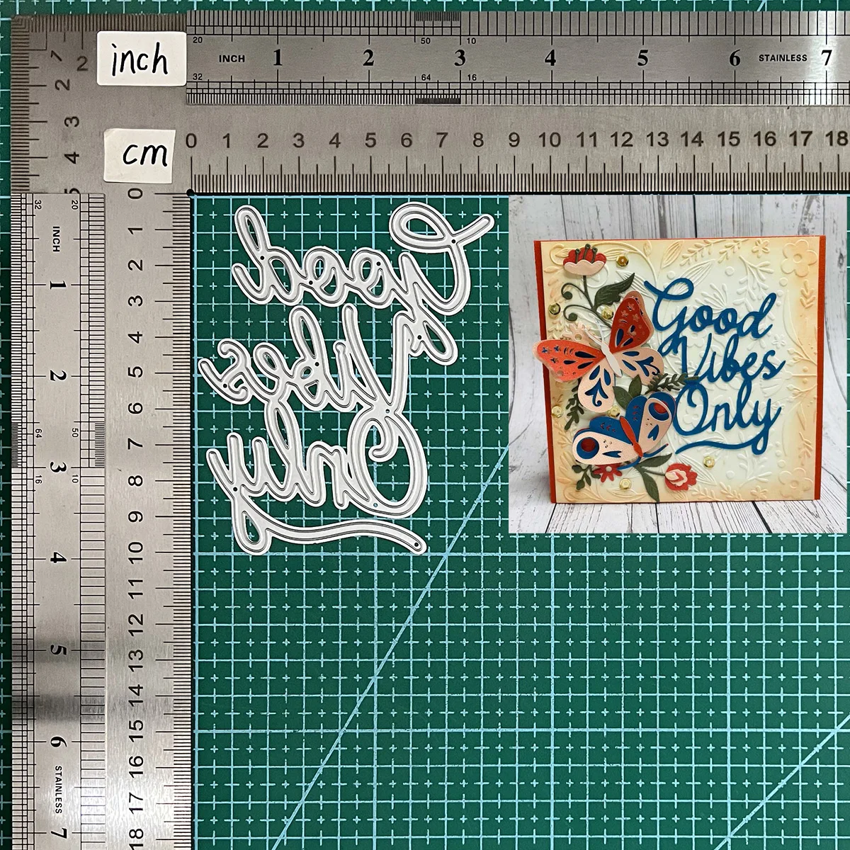 2023 новые металлические Вырубные штампы good vibe только вырезанные для DIY скрапбукинга вырезанные бумажные карты тисненые вырезанные 2023 новые металлические Вырубные штампы good vibe только вырезанные для DIY скрапбукинга вырезанные бумажные карты тисненые вырезанные