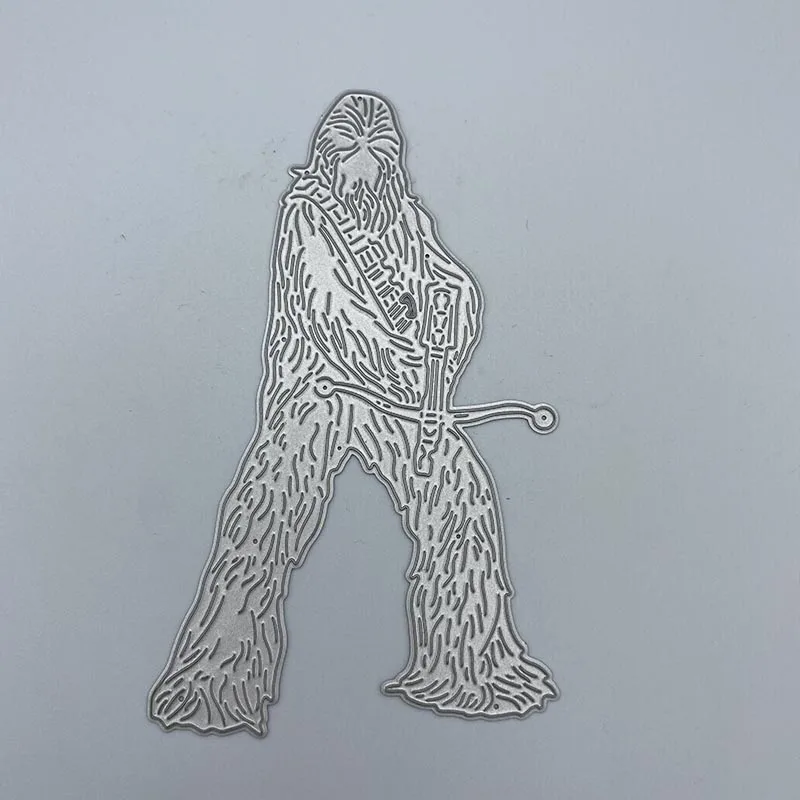 

Металлические Вырубные штампы Gorilla warrior 1, желтовато-коричневая декоративная папка для тиснения, бумажная карточка из углеродистой стали, «сделай сам»