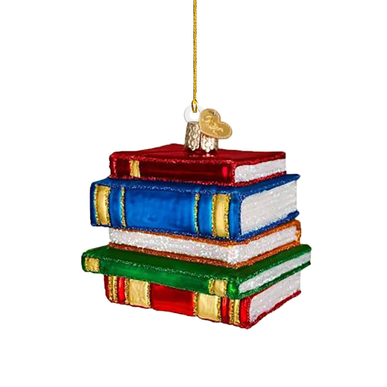 Фото Веселая книга для чтения, Рождественская книга, акриловое украшение №2