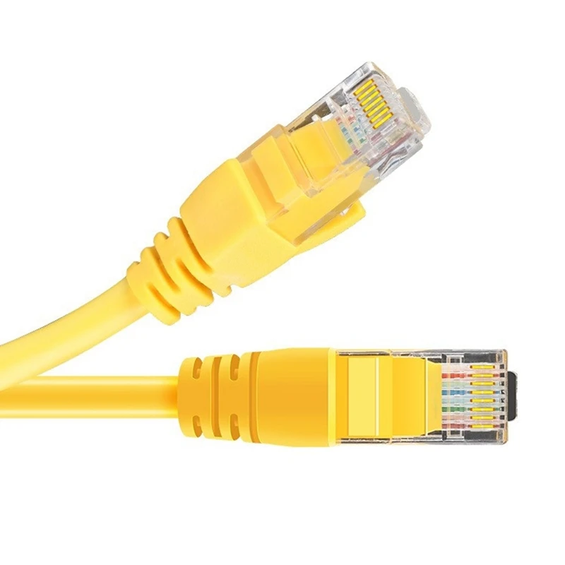 

MOOL RJ45 Network Cable CAT5E Computer Network Cable RJ45 Network LAN Cable For Desktop Computer Laptop Router 2M