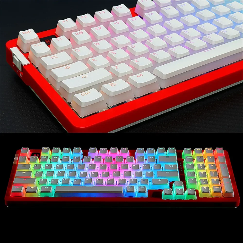 Двойные кожаные колпачки для клавиш с молоком/пудингом OEM очень совместимые