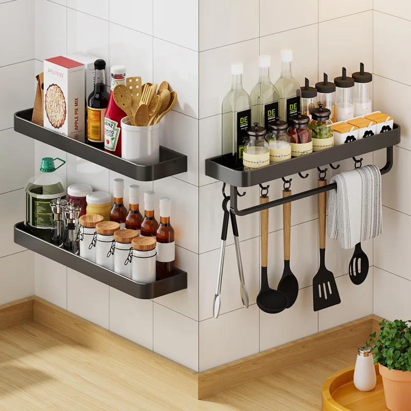 

Kitchen Storage Rack Multifunction Wall Shelf Dish Rack Cutlery Knife Holder for Chopstick Spoon Kitchen Accessorie Organizer