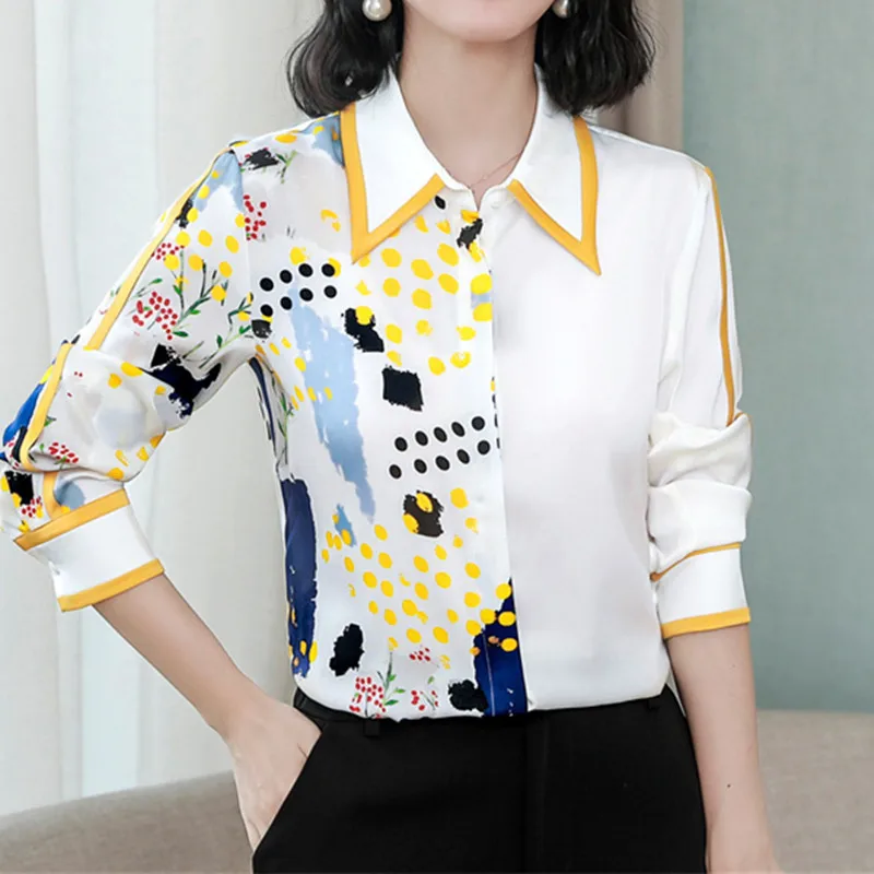 Рисунок 3 - Модная женская рубашка с цветочным принтом