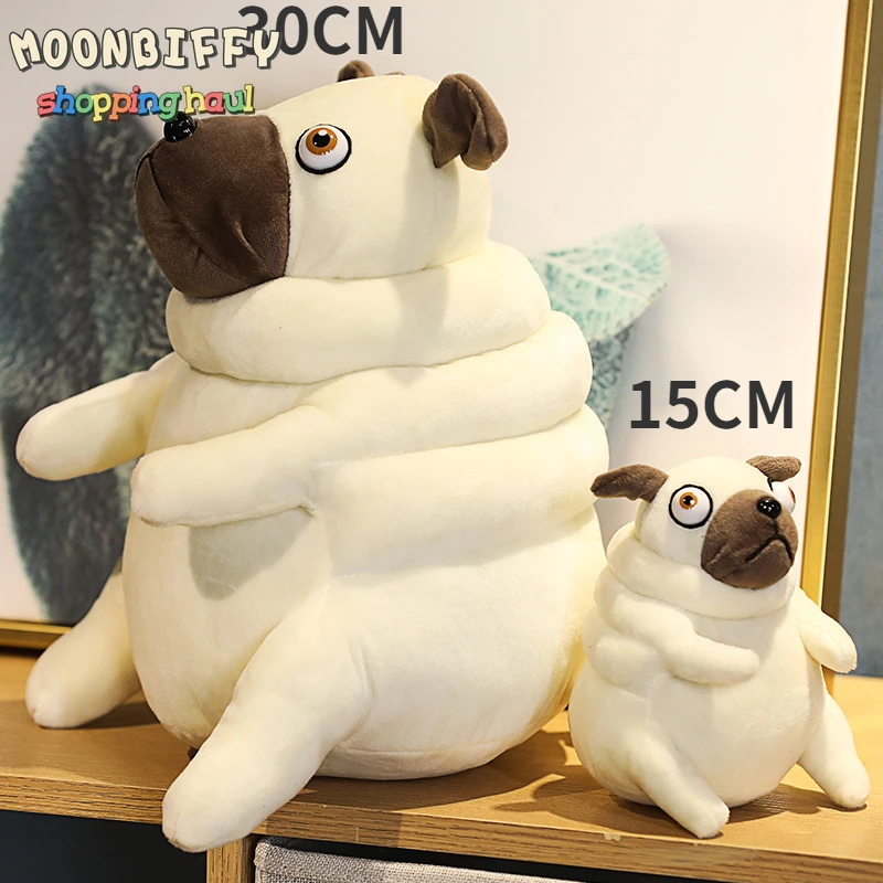 

15cm Kawaii Stuffed Animals Toys Fat Pug Lovely Sitting Pug Dogs Toy Stuffed Dolls for Kids Children Birthday Gift Dolls Toys