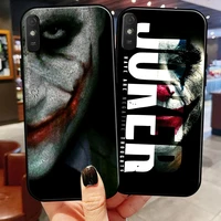 clown the joker for xiaomi redmi 9a 9at 6 53 inch phone case soft back silicone cover liquid silicon coque
