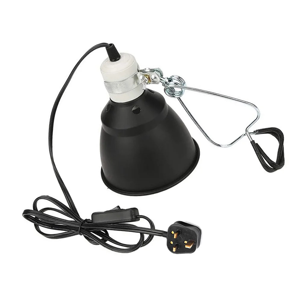 

Lamp Stand Two Modes High-temperature Resistance Bulb Holder Lampshade Craftsmanship Aluminum Alloy Heating Cover EU