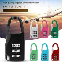 colorful password lock zinc alloy security lock suitcase luggage coded lock cupboard cabinet locker padlock