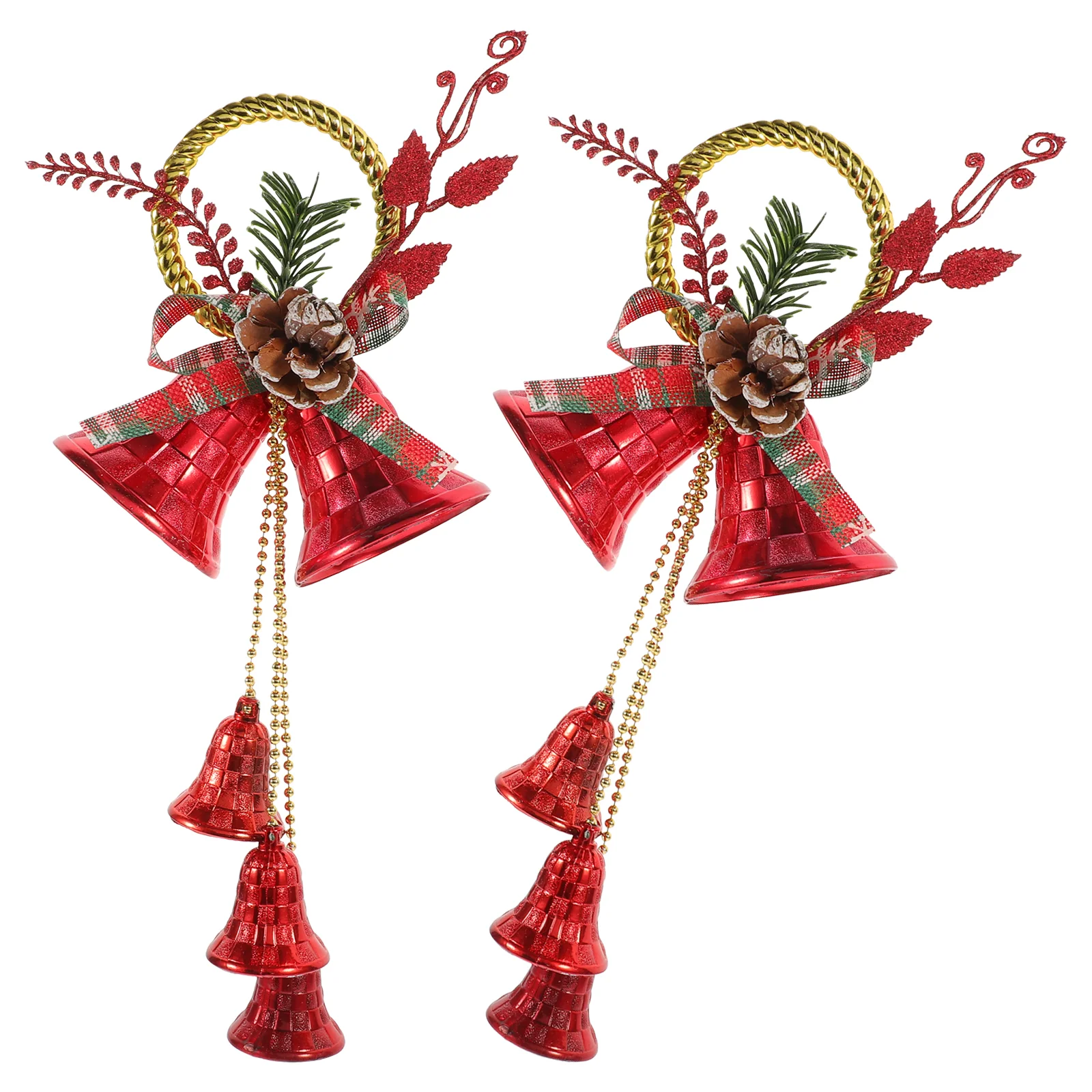 

Christmas Bells Tree Pendant Hanging Ornament Scene Layout Adornments Decoration Xmas Decorative Home Nativity