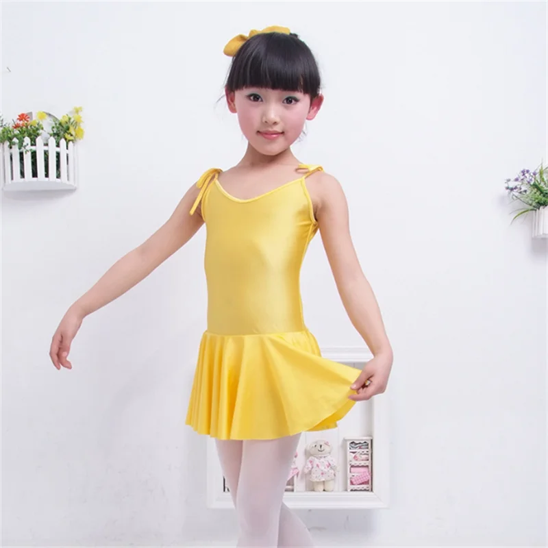 

Sleeveless Children's Fashionable Ballet Performance Clothes Girls Dancing Practice Clothes One-piece Clothing