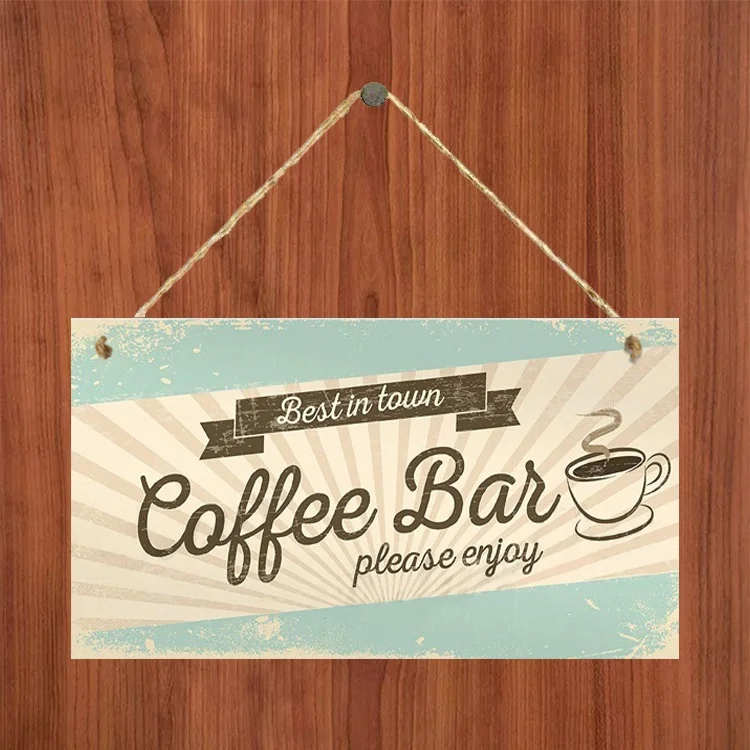 

«Best Toun Coffee Bar» деревянное Оформление интерьера