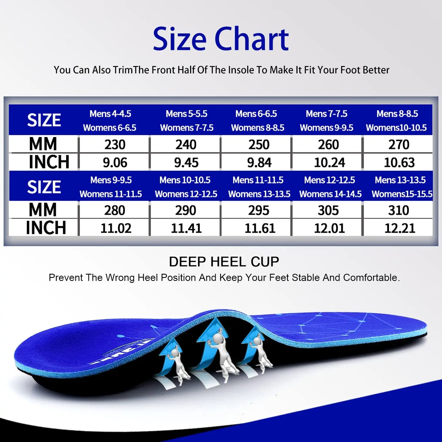 TOPSOLE Arch Support Orthopedic Insoles For Flat Feet Plantar Fasciitis Heel Pain Shoes Inserts Sneaker Orthotics Free Shipping
