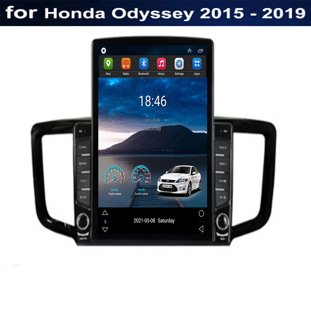 

9.7" Android 12 For Honda Odyssey 2015 2016 2017 2018 2019-2035 Tesla Type Car Radio Multimedia Video Player Navigation GPS