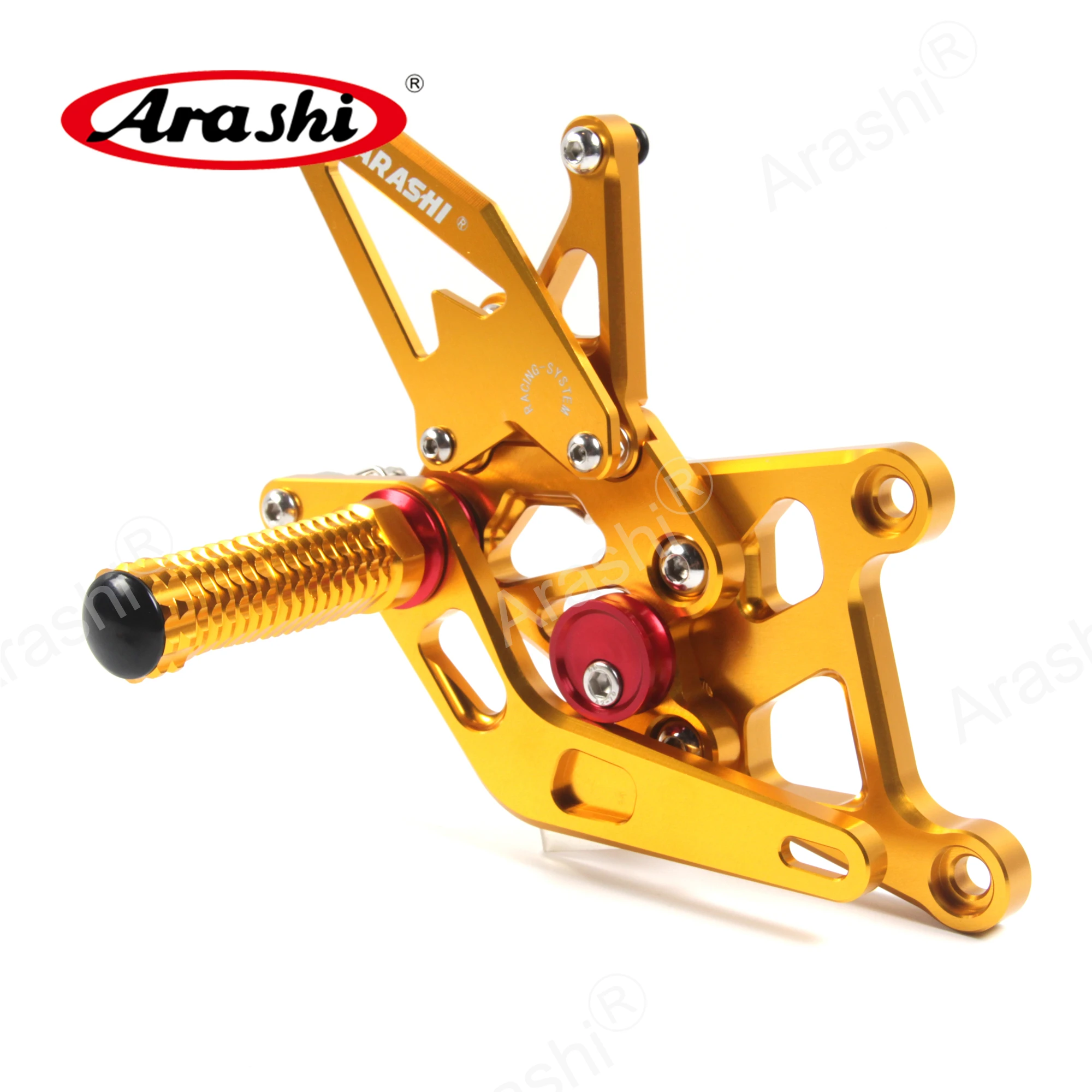 Фото Подножки Arashi Racing для CBR300R ABS 2015-2023, CNC-педали для Honda CB300F 2016-2021, подставки для ног №3