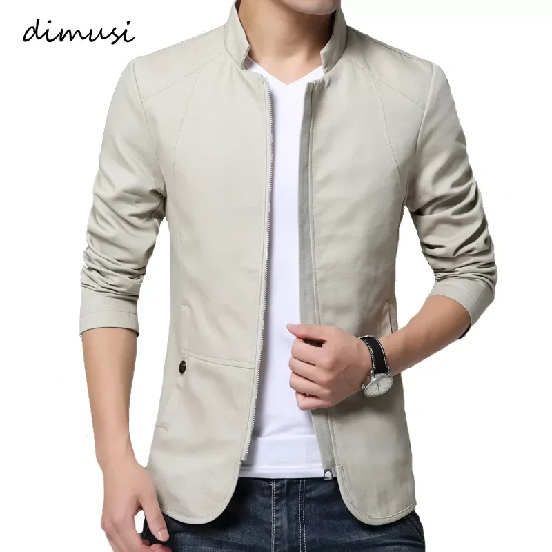 

NEW IN DIMUSI Mens Jackets Fashion Mens Cotton Slim Windbreaker Jackets Coats Man Anorak Streetwear Hip Hop Bomber Jackets 5XL,Y