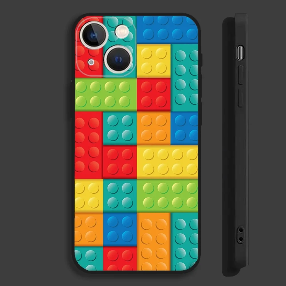 Чехол для телефона POP MART L-Legos iPhone 15 14 13 12 11 Plus Pro Max XR XS X 7 8 SE Mini силиконовый мягкий