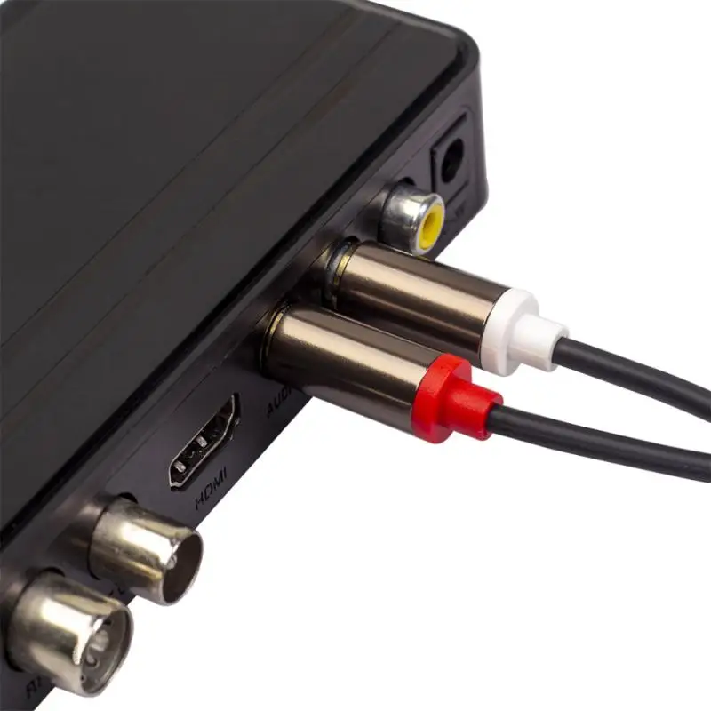 

Amplifier 2rca To 2rca Lotus Cable Power Amplifier Aluminum Amplifiers Soundbox Av Four-head Rca Power Audio Cable